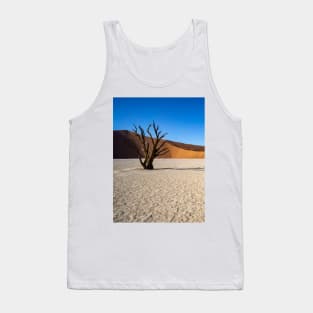 Tree on the salt pan. Tank Top